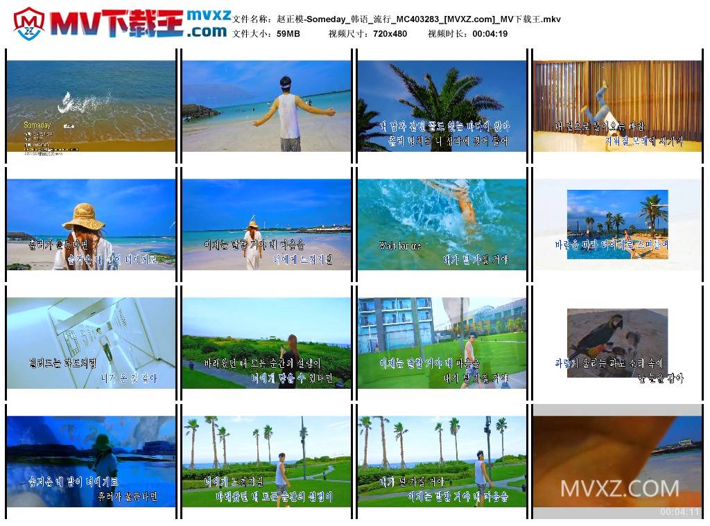 赵正模-Someday_韩语_流行_MC403283
